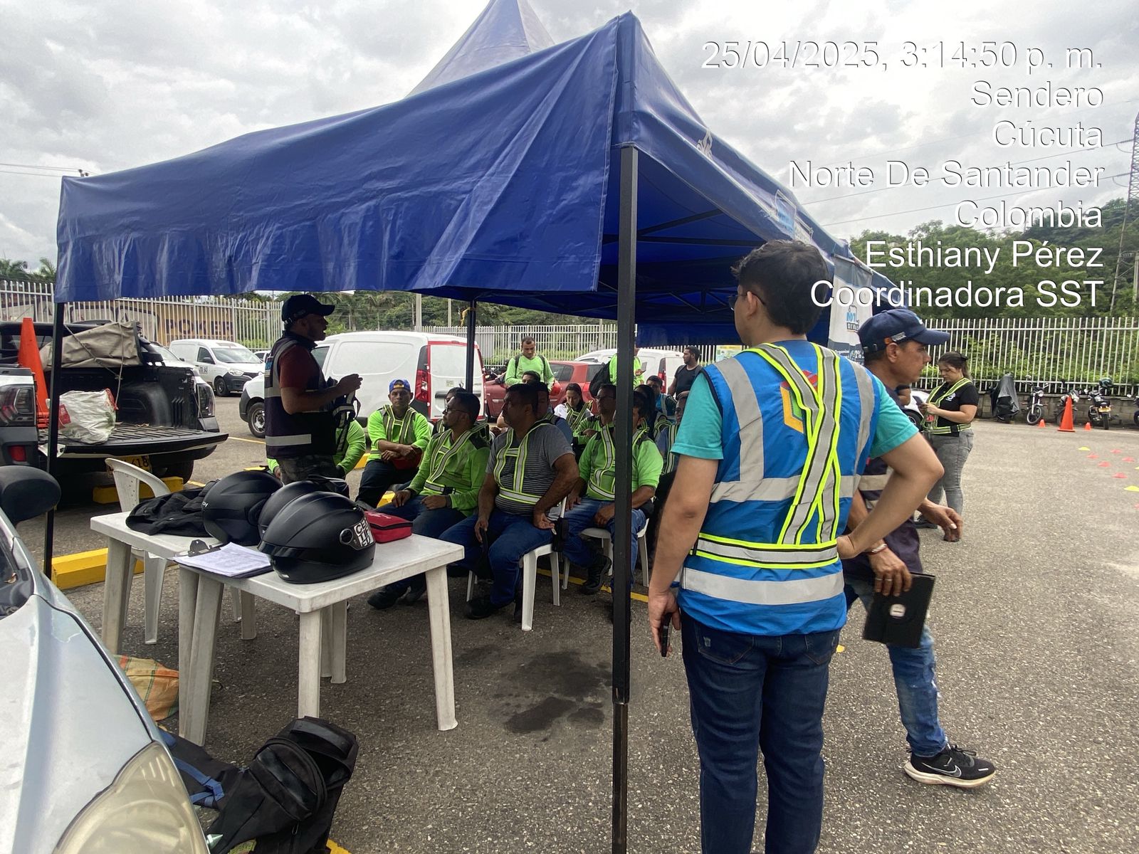 Evidencia de capacitación